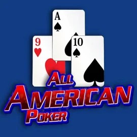 All American Poker logo – Table Games by RTG (Reel Time Gaming) at SpinSahara Casino