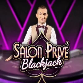 Blackjack Salon Privé logo – Live Casino by Ezugi at SpinSahara Casino