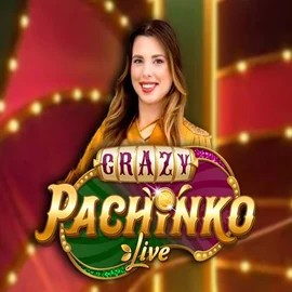 Enjoy Crazy Pachinko by Evolution – logo hosted on spinsaharacasino.de