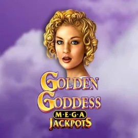 Golden Goddess Megajackpots slot logo by IGT at SpinSahara Casino