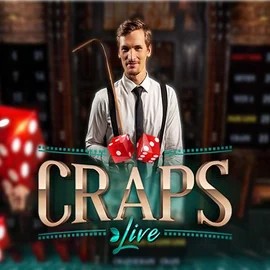 Live Craps casino game by Evolution – featured logo at SpinSahara Casino