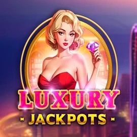 Luxury Jackpots by Triple Cherry, showcased at spinsaharacasino.de – game logo