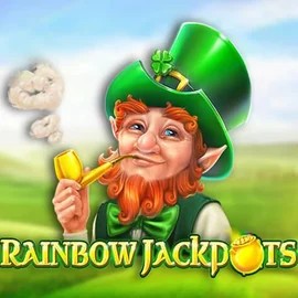 Try Rainbow Jackpots slot by Red Tiger Gaming on spinsaharacasino.de – logo image