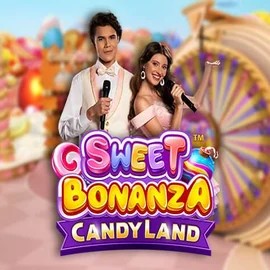 Sweet Bonanza Candy Land Live logo by Pragmatic Play at SpinSahara Casino
